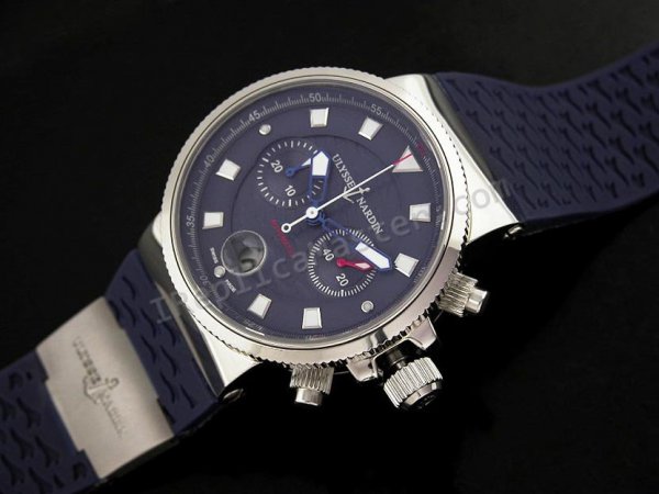 Ulysse Nardin Marine Chronograph Swiss Replica Watch - Click Image to Close
