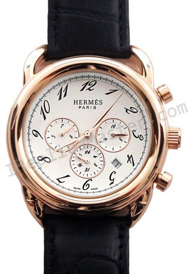 Hermes Datograph Arceau Watch Gent Réplique Montre - Cliquez sur l'image pour la fermer