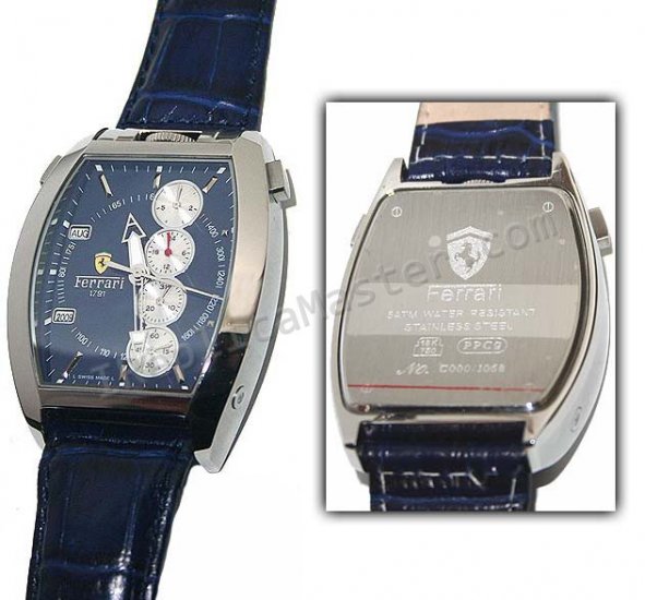 Ferrari Maranello Calendar Grand Complication Tonneau Replica Watch - Click Image to Close