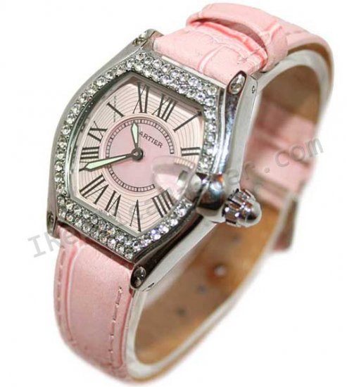 Cartier Roadster Diamantes Réplica Reloj - Haga click en la imagen para cerrar