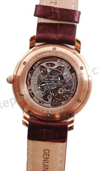 Jules Audemars Piguet Audemars esqueleto de Dia Réplica Reloj