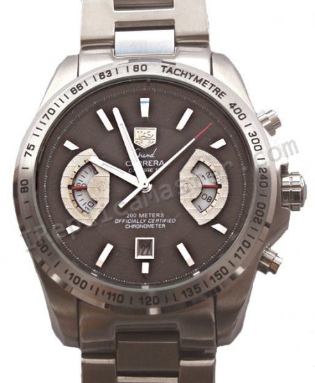 Tag Heuer Grand Carrera Calibre 17 Chronograph Replica Watch - Click Image to Close