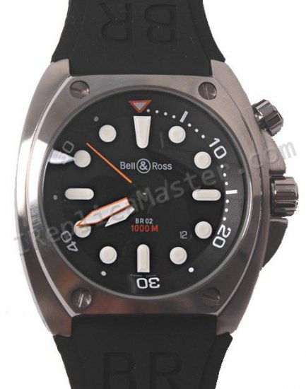 Bell & Ross BR02 Instrument Pro Diver Automatic Replik Uhr - zum Schließen ins Bild klicken