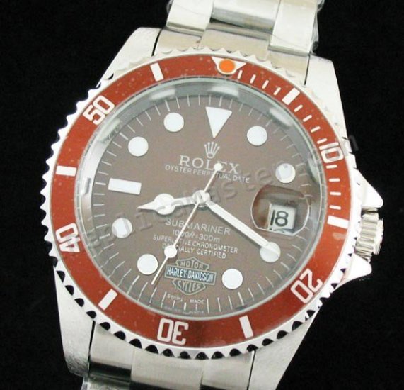 Rolex Submariner Watch Harley-Davidson Réplique Montre