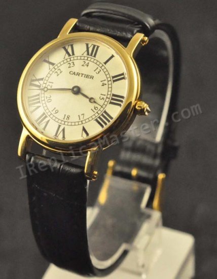 Cartier Must de cuarzo, réplica de tamaño pequeño Réplica Reloj - Haga click en la imagen para cerrar
