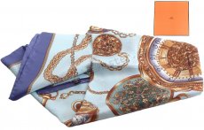 Hermes Carre 70 In Vintage Silk Scarf Replica