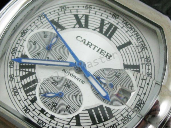 Cartier Roadster Calendario Réplica Reloj