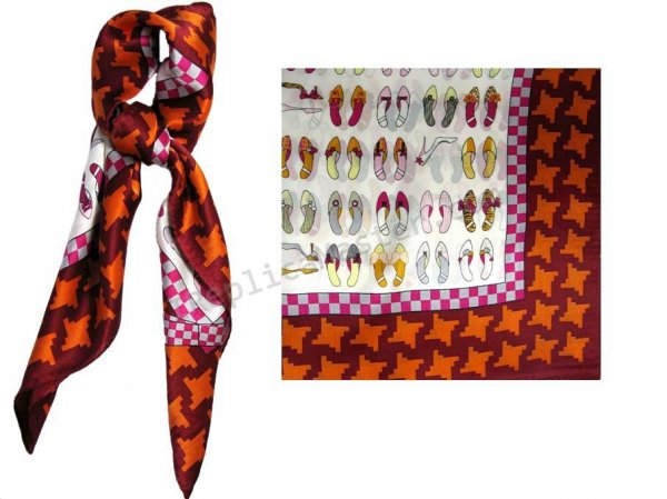 Foulard Hermes soie Réplique - Cliquez sur l'image pour la fermer