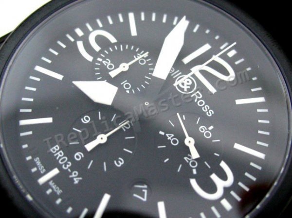 Bell y Ross BR03 Instrumento-94 Cronograph Reloj Suizo Réplica