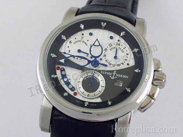 Ulysse Nardin Sonata Cathedral Dual Watch Temps Réplique Montre - Cliquez sur l'image pour la fermer