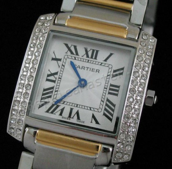 Cartier Tank Francaise Jóias  Clique na imagem para fechar