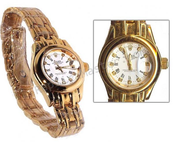 Rolex Datejust Ladies Replik Uhr - zum Schließen ins Bild klicken