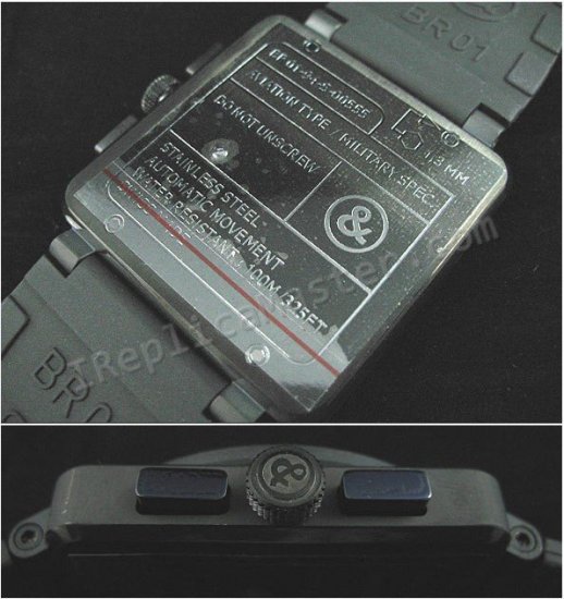 ベルとロス音源BR01 - 94 Cronograph、スイスムーブメントのレプリカ時計