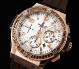 Hublot Big Bang Cappuccino Diamonds Chronograph Swiss Replica Watch