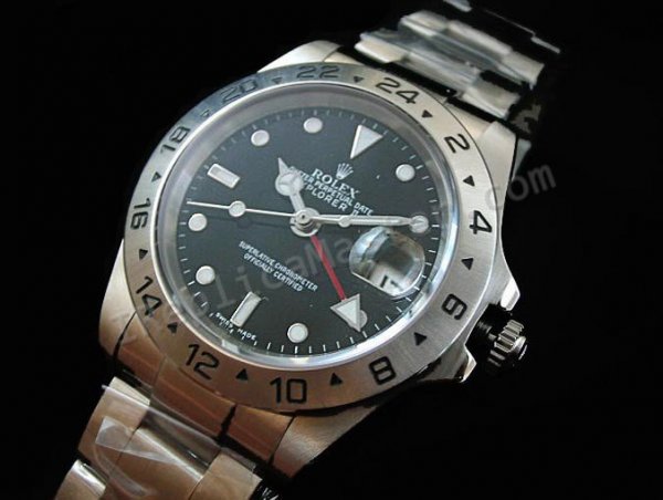Rolex Explorer II Swiss Replica Watch - Click Image to Close