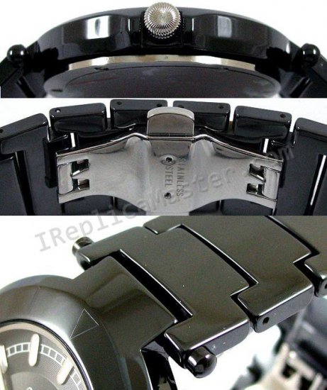 Cartier Pasha Data Real Ceramic Case Und Armband, groß Replik Uhr