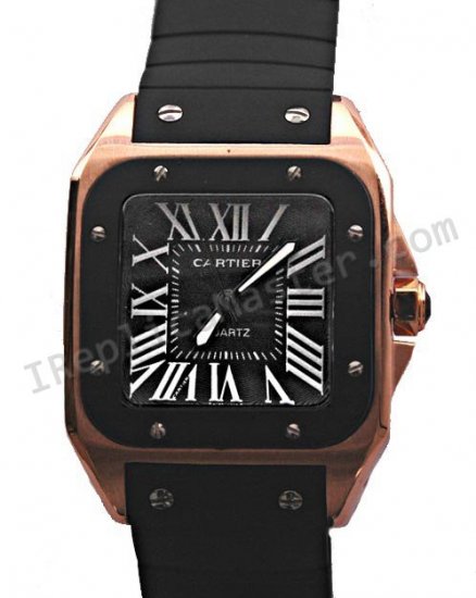 Cartier Santos 100, Medium Size Replica Orologio