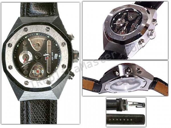 Audemars Piguet Royal Oak GMT Tourbillon Replica Watch - Click Image to Close