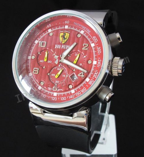 Ferrari Chronograph Replik Uhr - zum Schließen ins Bild klicken