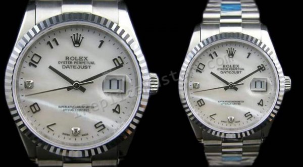 Rolex Oyster Perpetual DateJust Swiss Replica Watch - Click Image to Close