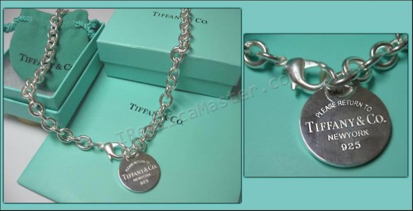 Tiffany Silver Necklace Replica - Click Image to Close