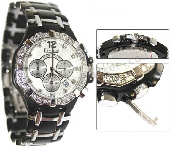 Concord Saratoga Chronograph Diamond Orologio Replica - Clicca l'immagine per chiudere