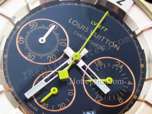 Louis Vuitton Tambor Cronógrafo Réplica Reloj