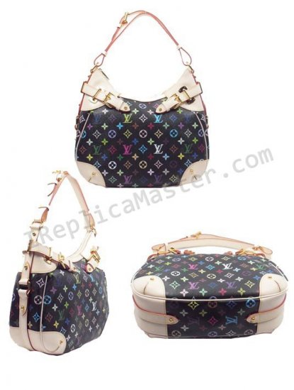 Louis Vuitton монограммы Multicolore Грета M40196 Сумочка реплик - закрыть