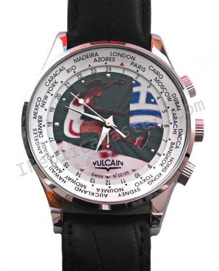 Vulcain Cloisonne Olympic Games Alarm Collection Replica Watch - Click Image to Close