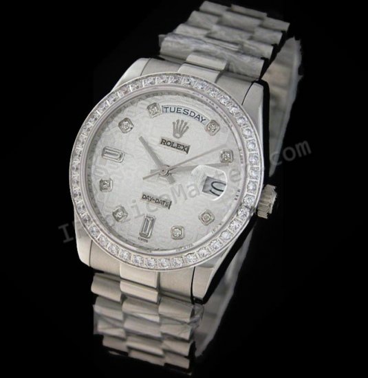 Rolex Anniversary Day-Date Swiss Replica Watch - Click Image to Close