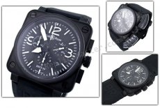 Bell y Ross BR03 Instrumento-94 Cronograph Reloj Suizo Réplica