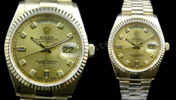 Rolex Oyster Perpetual Day-Date Suíço Réplica Relógio  Clique na imagem para fechar
