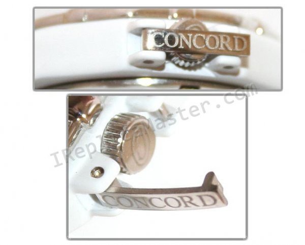 Concord Saratoga SS And PG Diamonds For Ladies Replica Watch