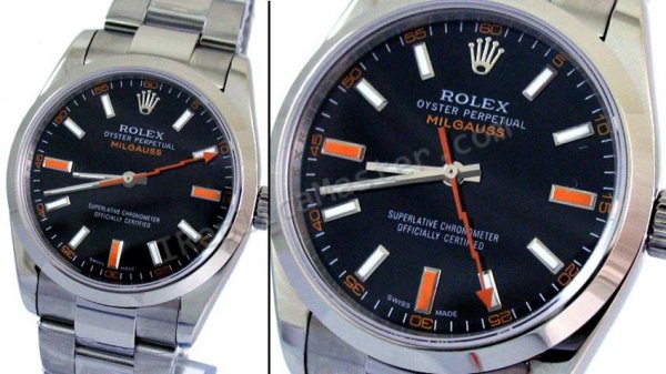 Rolex Oyster Perpetual Milguass Swiss Replica Watch - Click Image to Close