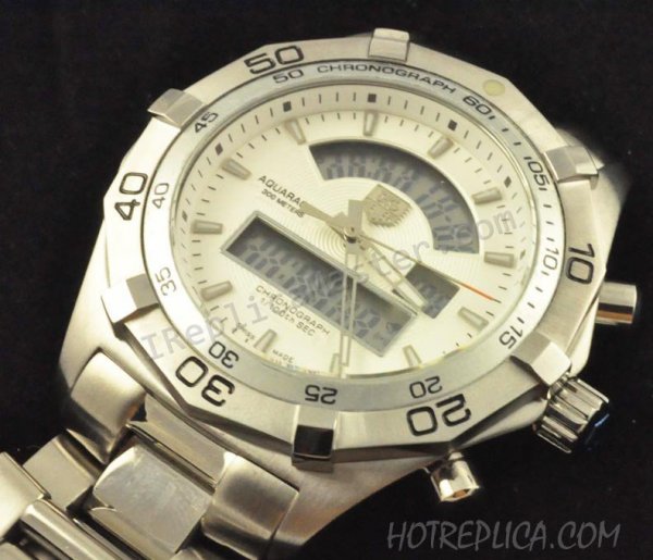 Regarder Tag Heuer Aquaracer Mark Webber Grand-Date Réplique Montre