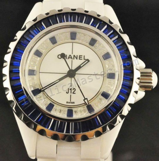 Chanel J12, Real Ceramic Case And Braclet, 34mm Replica Watch