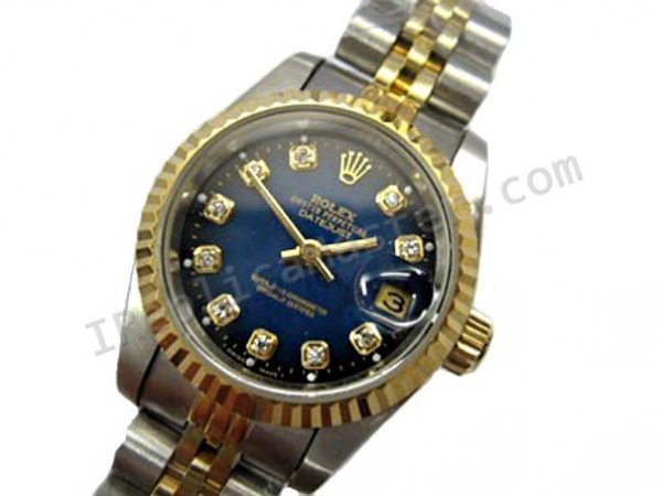 Rolex Oyster Perpetual DateJust Ladies Watch Swiss Replica Watch - Click Image to Close