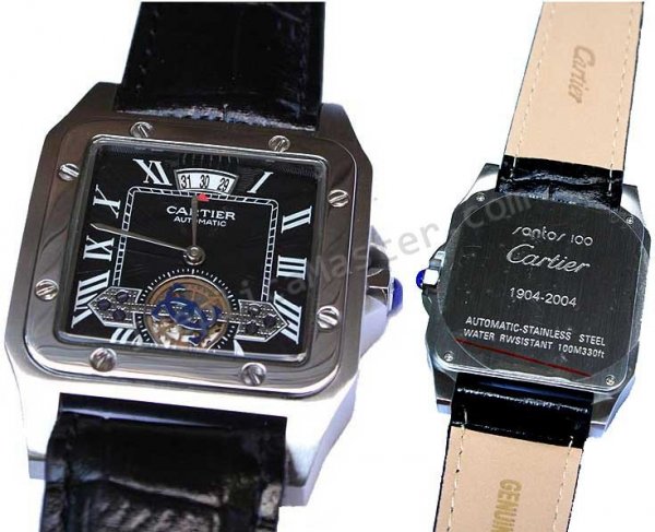 Cartier Santos 100 Watch Réplique Montre - Cliquez sur l'image pour la fermer