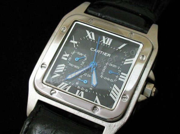 Cartier Santos 100 Replica Orologio Datograph - Clicca l'immagine per chiudere