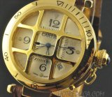 Cartier Pasha oro Grid Réplica Reloj