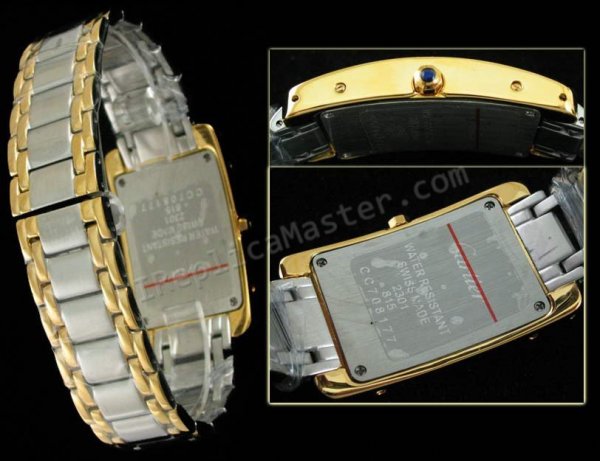 Tank Américaine Cartier Watch Diamonds Réplique Montre