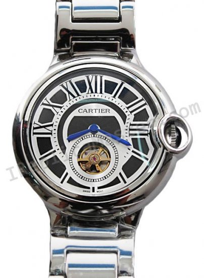 Cartier globo Bleu de Cartier reloj Tourbillon réplica Réplica Reloj - Haga click en la imagen para cerrar