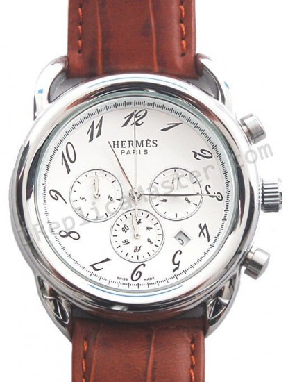 Hermes Datograph Arceau Watch Gent Réplique Montre - Cliquez sur l'image pour la fermer