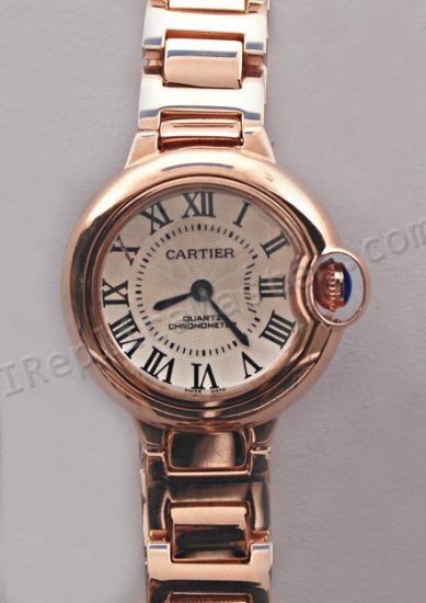 Bleu de Cartier Cartier globo, tamaño pequeño, Réplica Reloj - Haga click en la imagen para cerrar