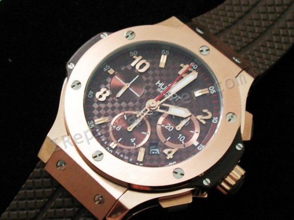 Hublot Big Bang Chronograph Schweizer Replik Uhr - zum Schließen ins Bild klicken