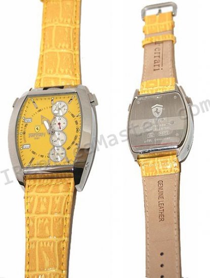 Ferrari Maranello Calendar Grand Complication Tonneau Replica Watch - Click Image to Close