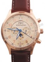 IWCのポルトガルDatographレプリカ時計