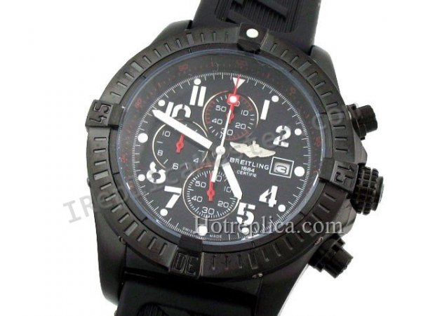 Breitling Super Avenger Chronograph Replica Watch - Click Image to Close