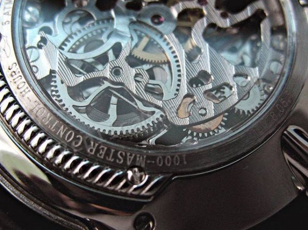 Jaeger Le Coultre Master Control скелета. Swiss Watch реплики