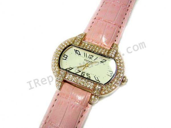 Hermes Ladies Jewelry Replik Uhr - zum Schließen ins Bild klicken